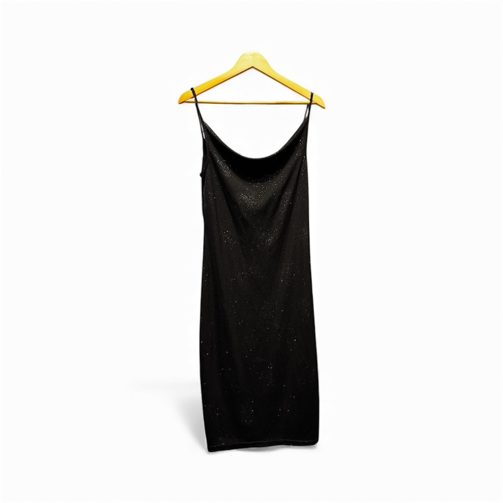 Vintage Tosca Little Black Dress | Made in Canada | Size L | Sparkly | EUC